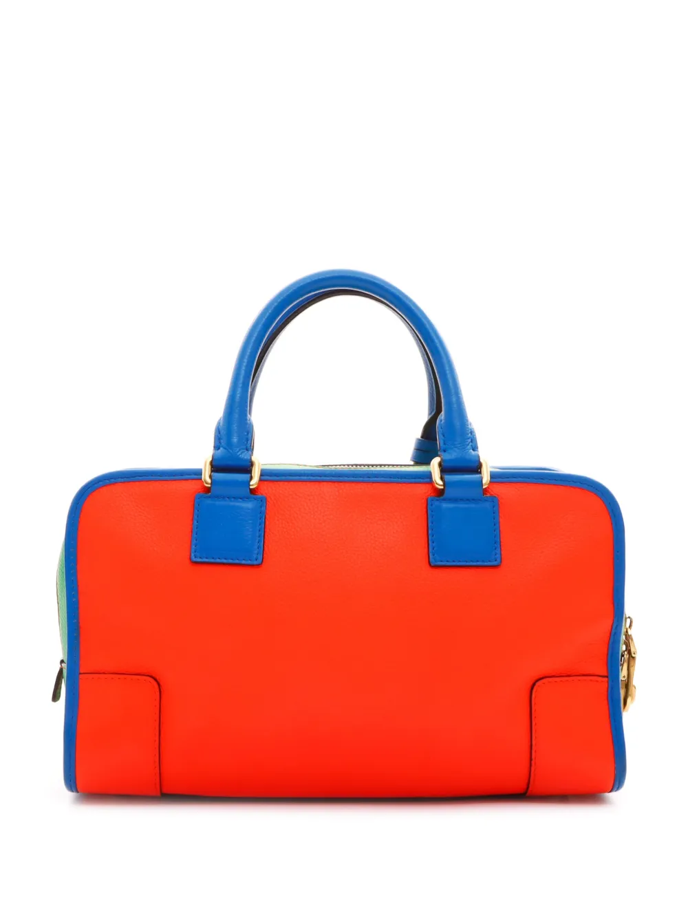 Loewe Pre-Owned Amazona colour-block handbag - Rood