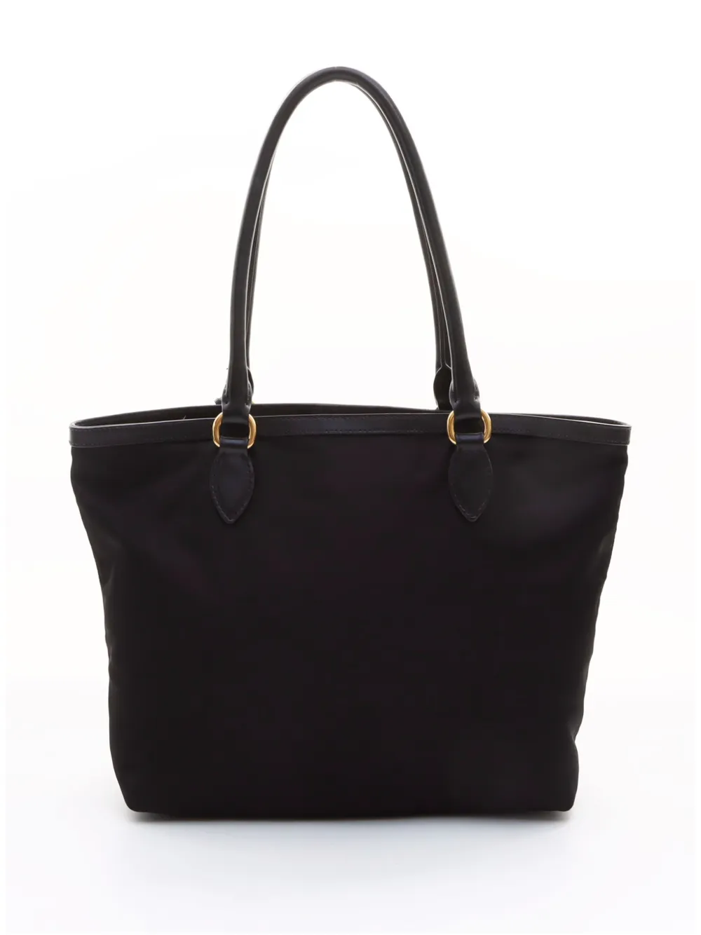 Prada Pre-Owned Handtas met logo - Zwart