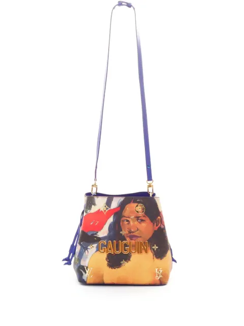 Louis Vuitton Pre-Owned 2017 x Jeff Koons Gauguin Noe shoulder bag FF7368 - 0