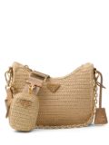 Prada Prada Re-Edition 2005 crochet-knit shoulder bag - Neutrals