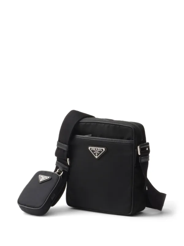 関税・送料込 PRADA Brique shoulder バッグ Prada Brique Shoulder Bag | Black | FARFETCH