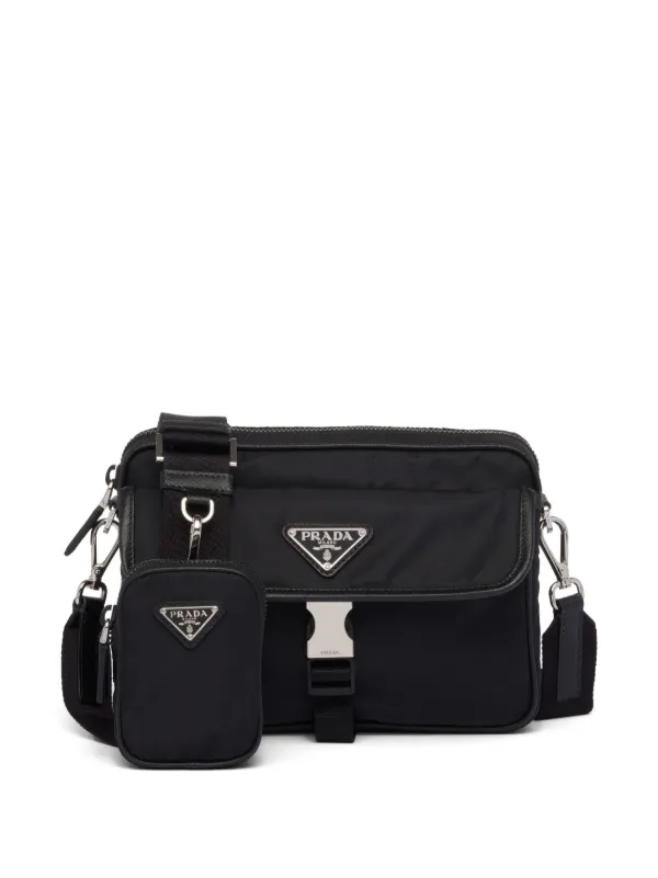 Prada pouch bag black online