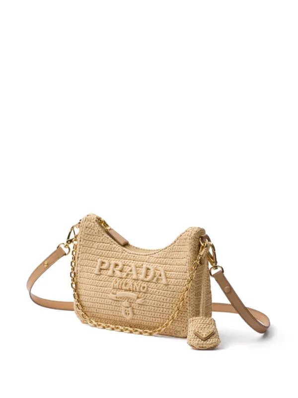 Prada Re-Edition ミニバッグ | ブラック | FARFETCH JP