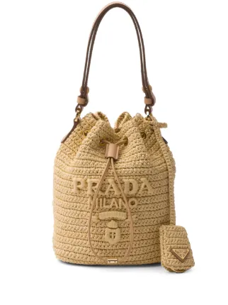 Farfetch prada bucket bag top
