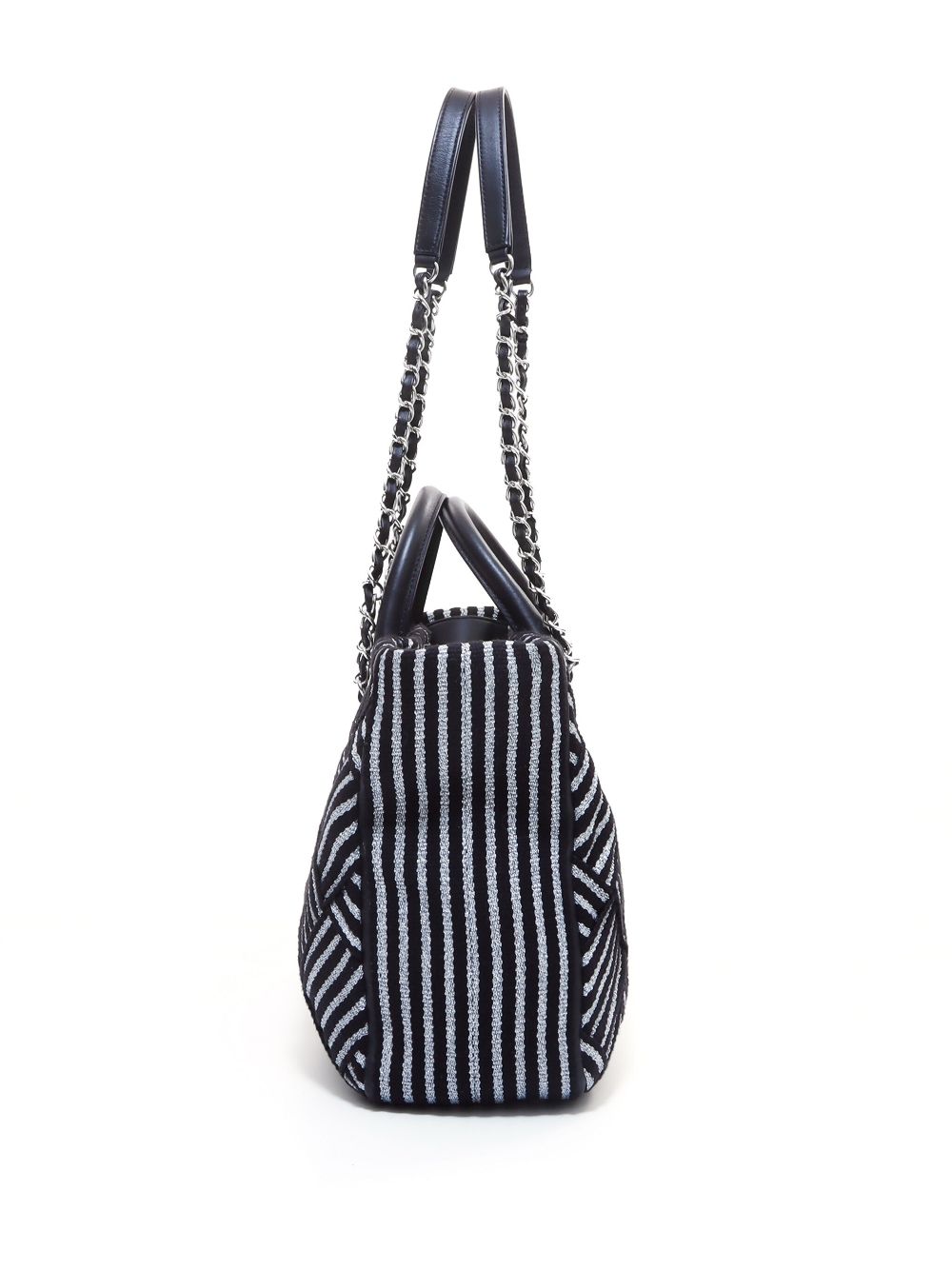 CHANEL 2015-2016 striped two-way bag Women