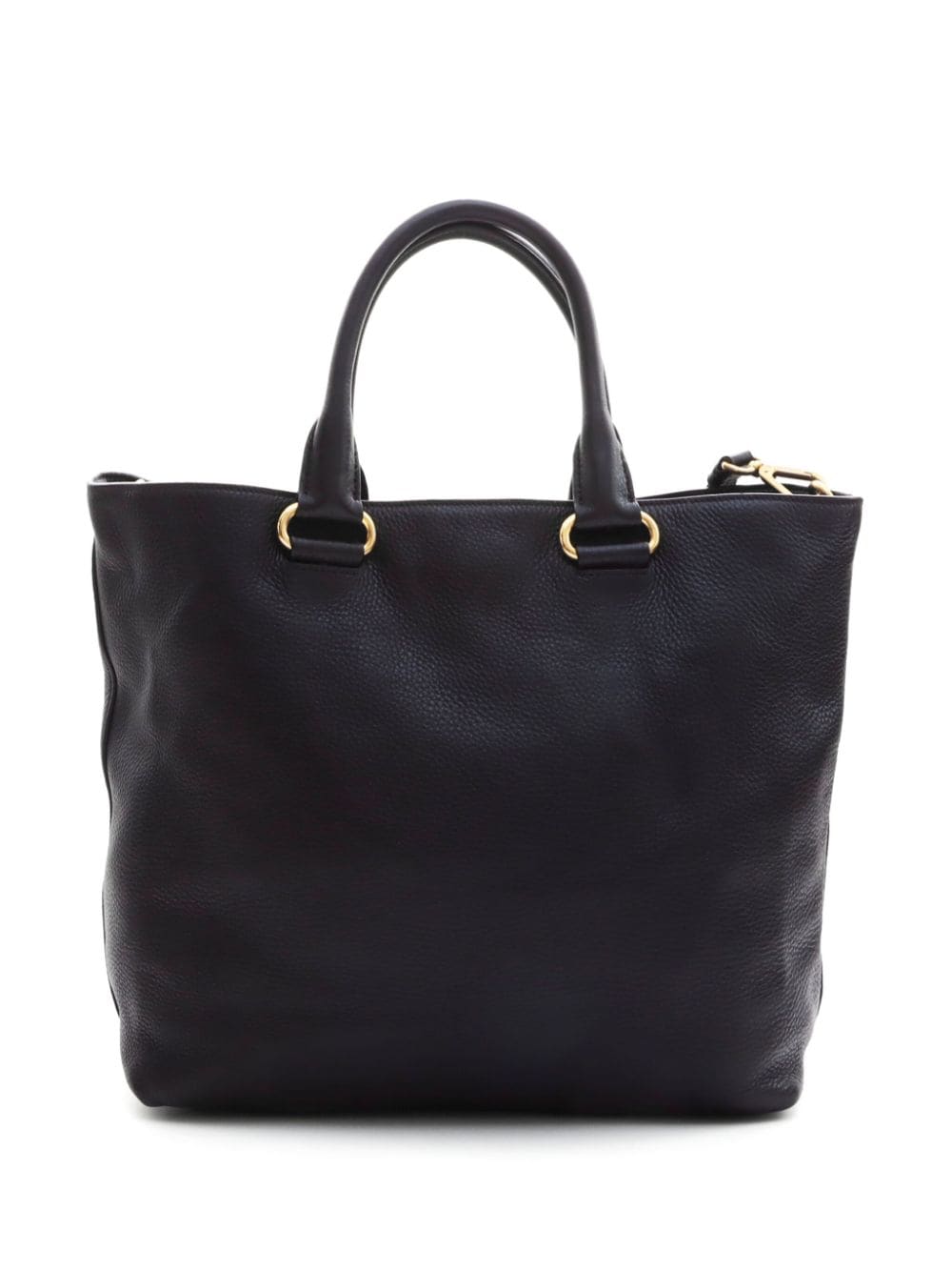 Prada Pre-Owned leather two-way handbag - Zwart