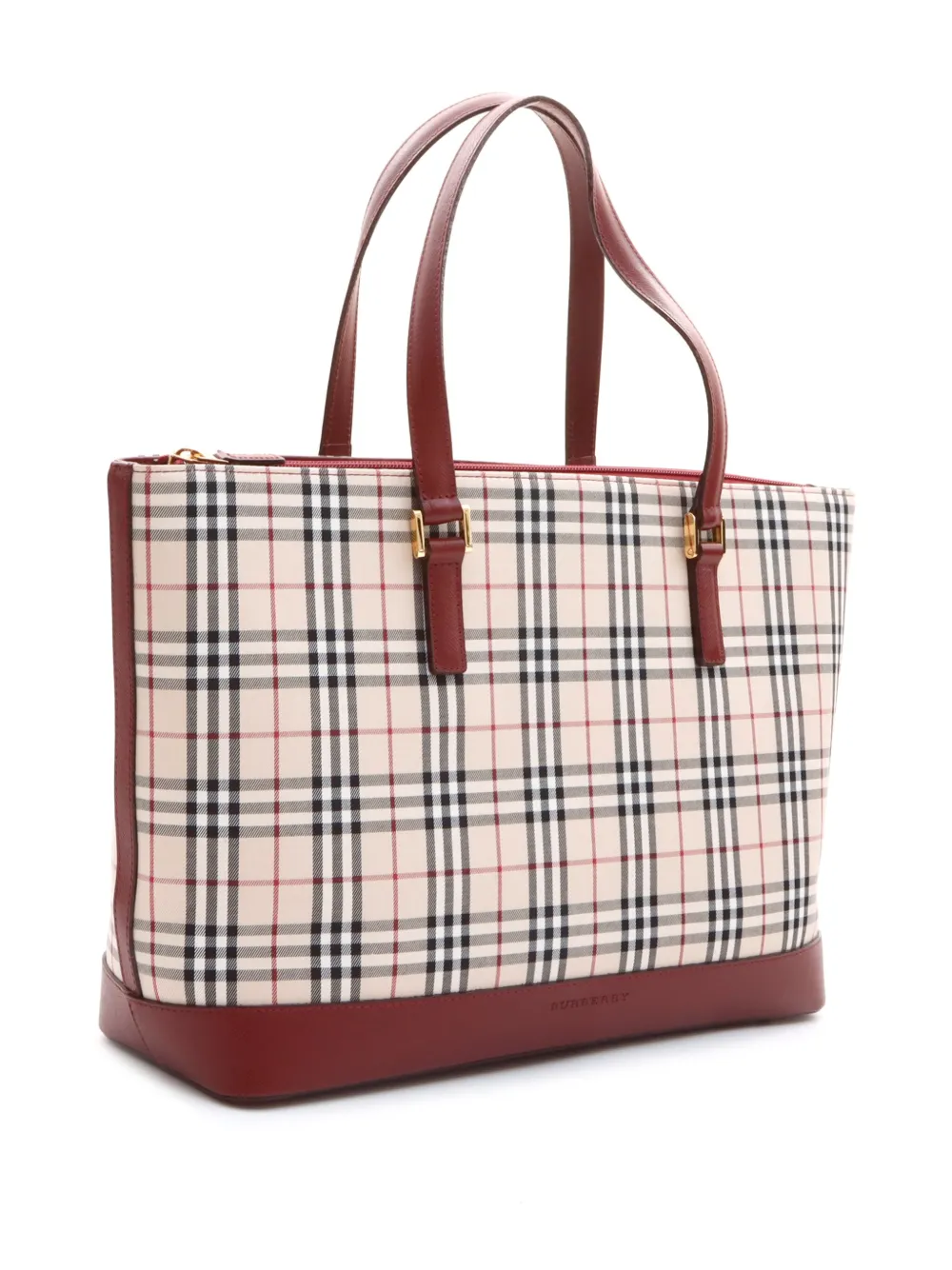 Burberry Pre-Owned Nova Check Tote Bag | Neutrals | FARFETCH