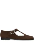 Tory Burch Violet T Strap loafers - Brown