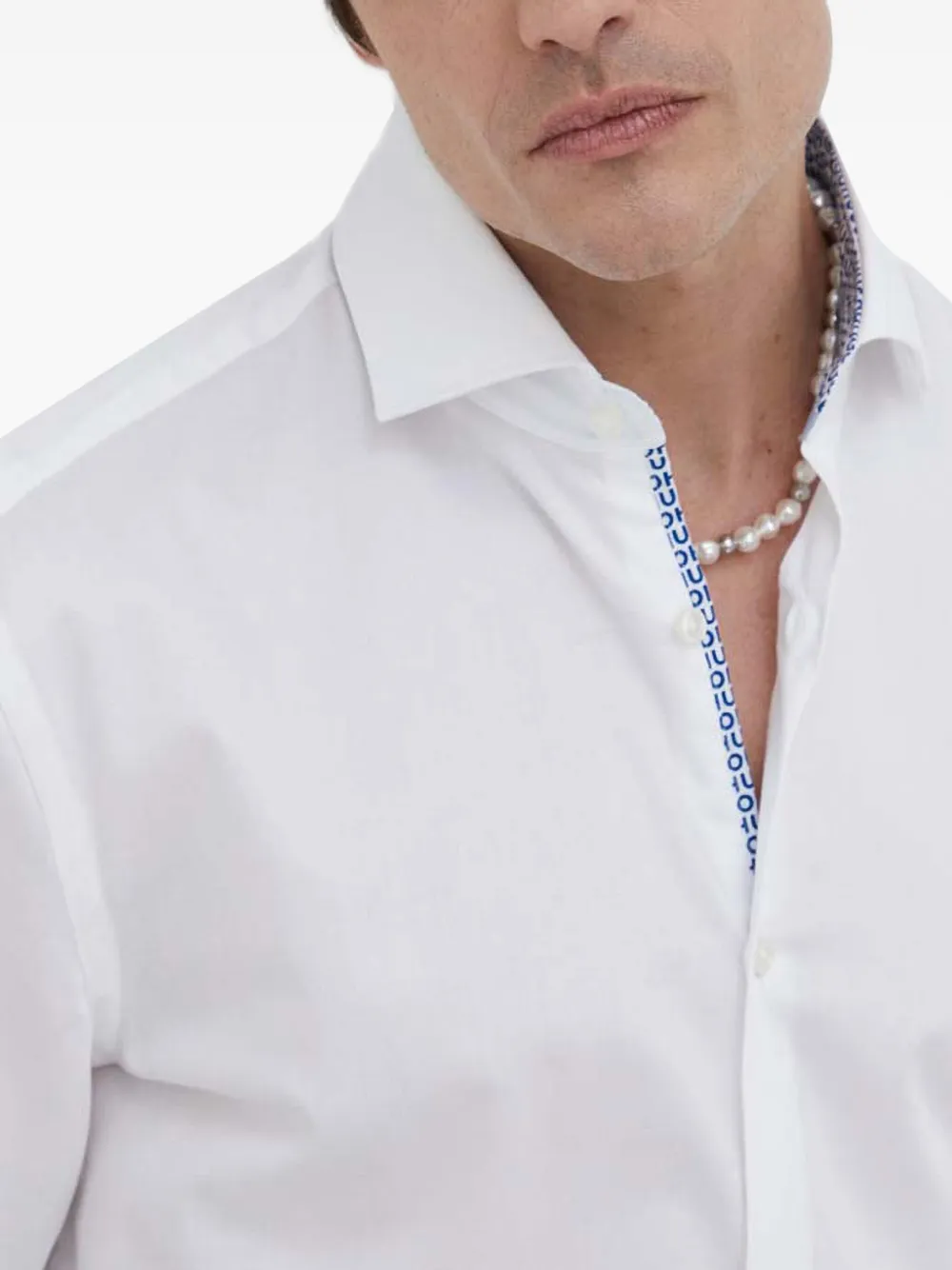 Hugo Boss Buttoned Shirt In White
