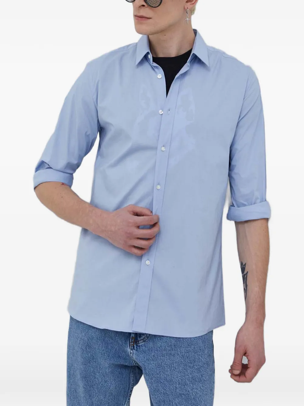 HUGO button-up shirt | Blue | Image 1
