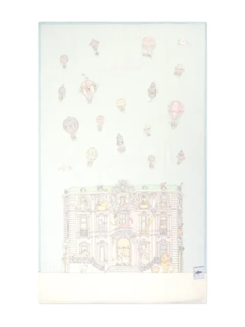 Atelier Choux manta con estampado Palace