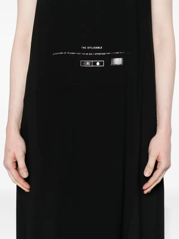ワンピース Maison Margiela DRESS (S51DT0014S43001 100) Maison Martin Margiela beige t-shirt dress with open seams