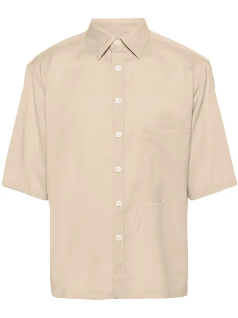 Costumein Stefano chest-pocket short-sleeve shirt