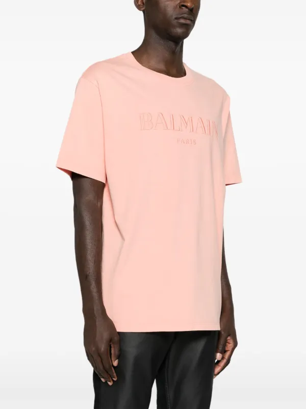 Balmain ロゴ Tシャツ | ピンク | FARFETCH JP