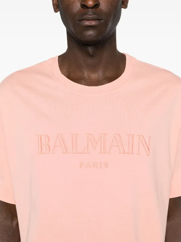 Balmain ロゴ Tシャツ | ピンク | FARFETCH JP