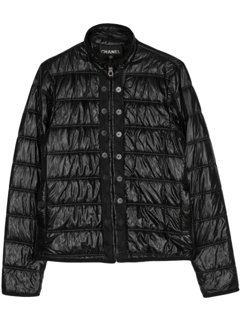 CHANEL Pre-Owned 2000 quilted zip-up jacket