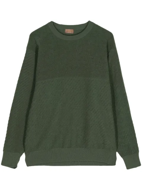 Saint Laurent Pre-Owned suéter con motivo de rayas