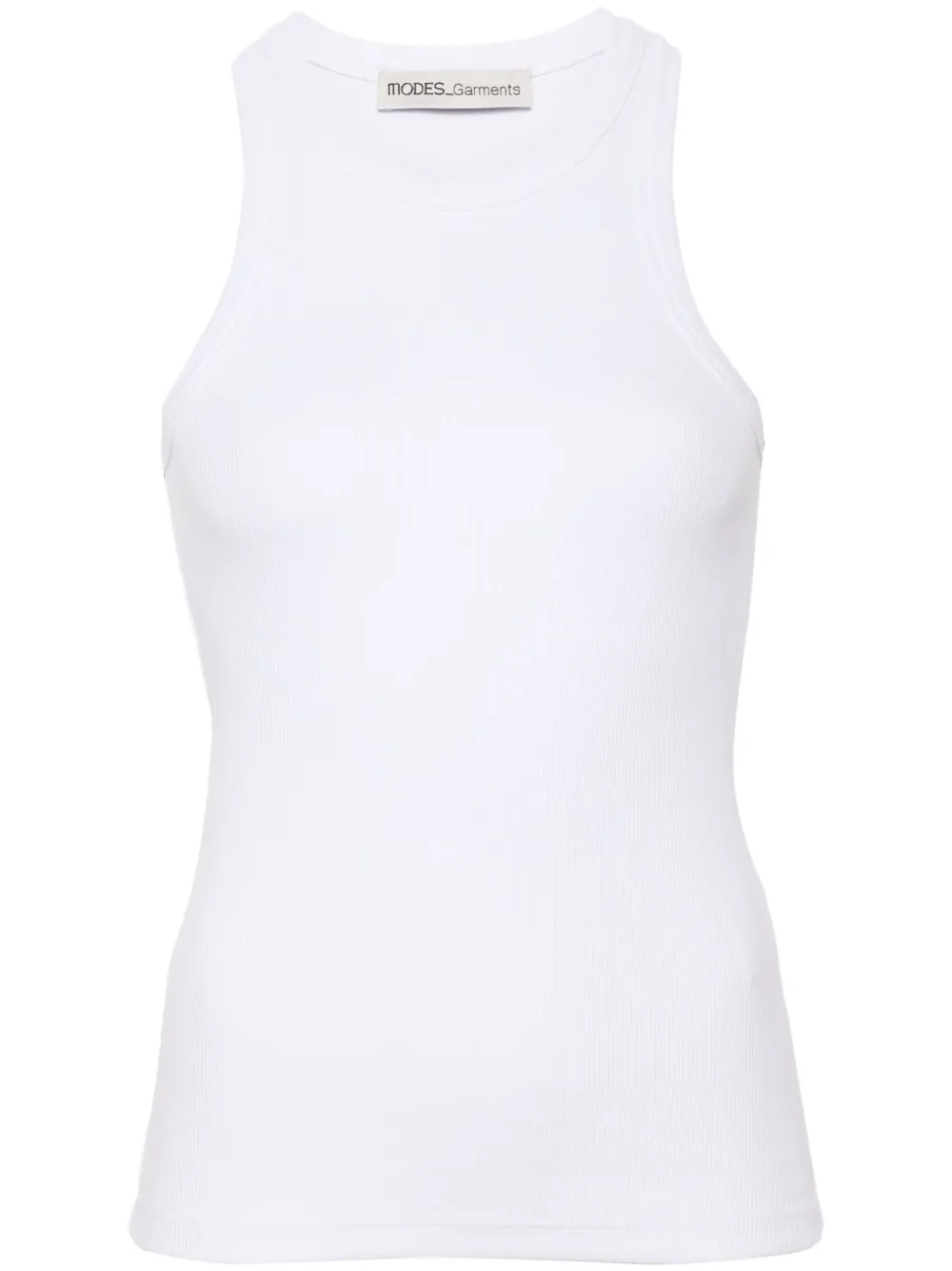 MODES GARMENTS ribbed tank top | White | Image 1
