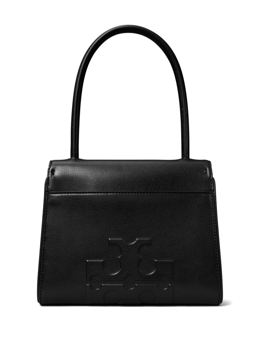 Shop Tory Burch Small Deville Patchwork Tote Bag In Black