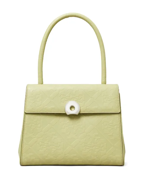 Tory Burch Deville logo-debossed leather bag