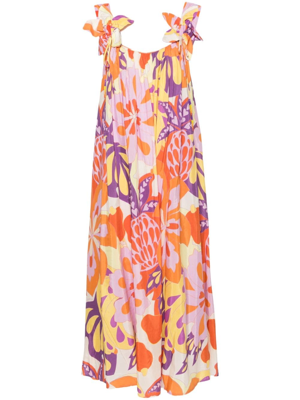 Lee floral-print maxi dress