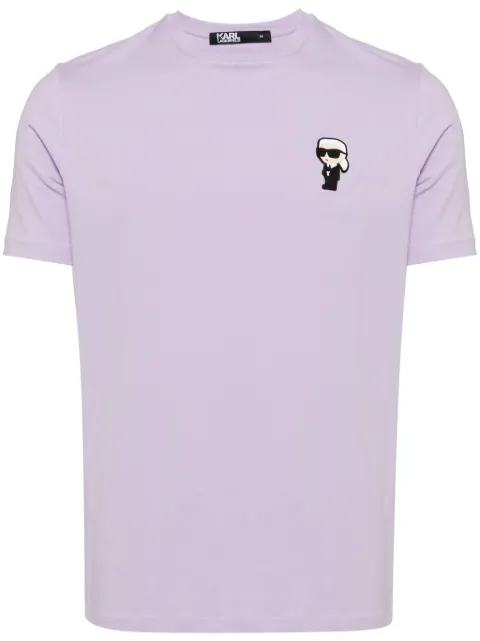 Karl Lagerfeld logo-print cotton T-shirt