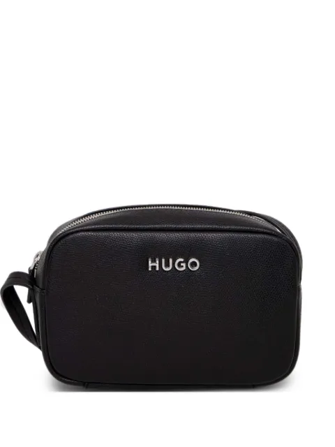 HUGO bolsa crossbody con letras del logo
