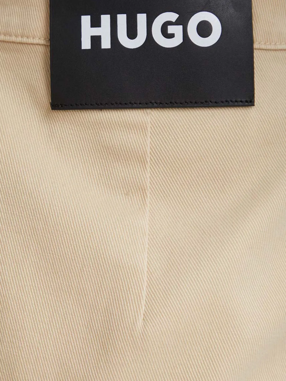Hugo Boss Pocket Mini Skirt In Neutral
