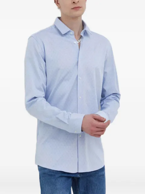 HUGO buttoned patterned shirt