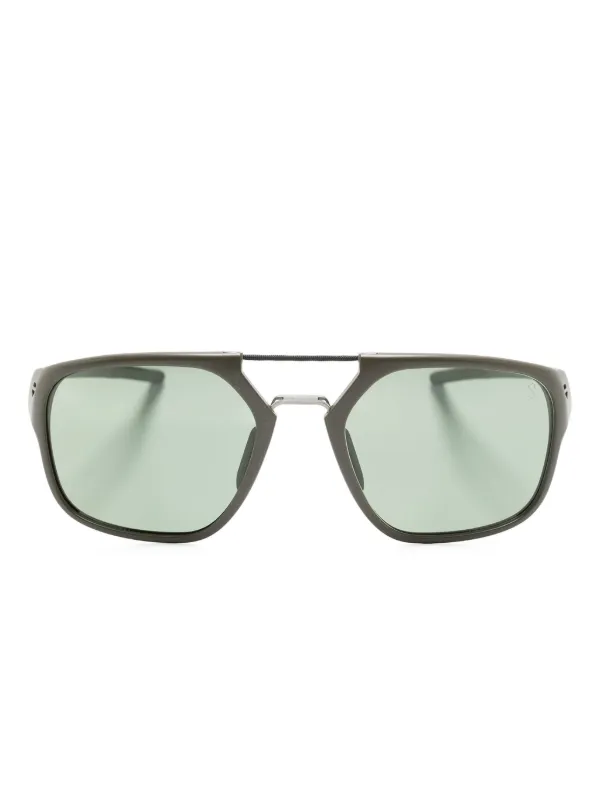 Tag Heuer Eyewear Line navigator-frame Sunglasses Green - Main Image