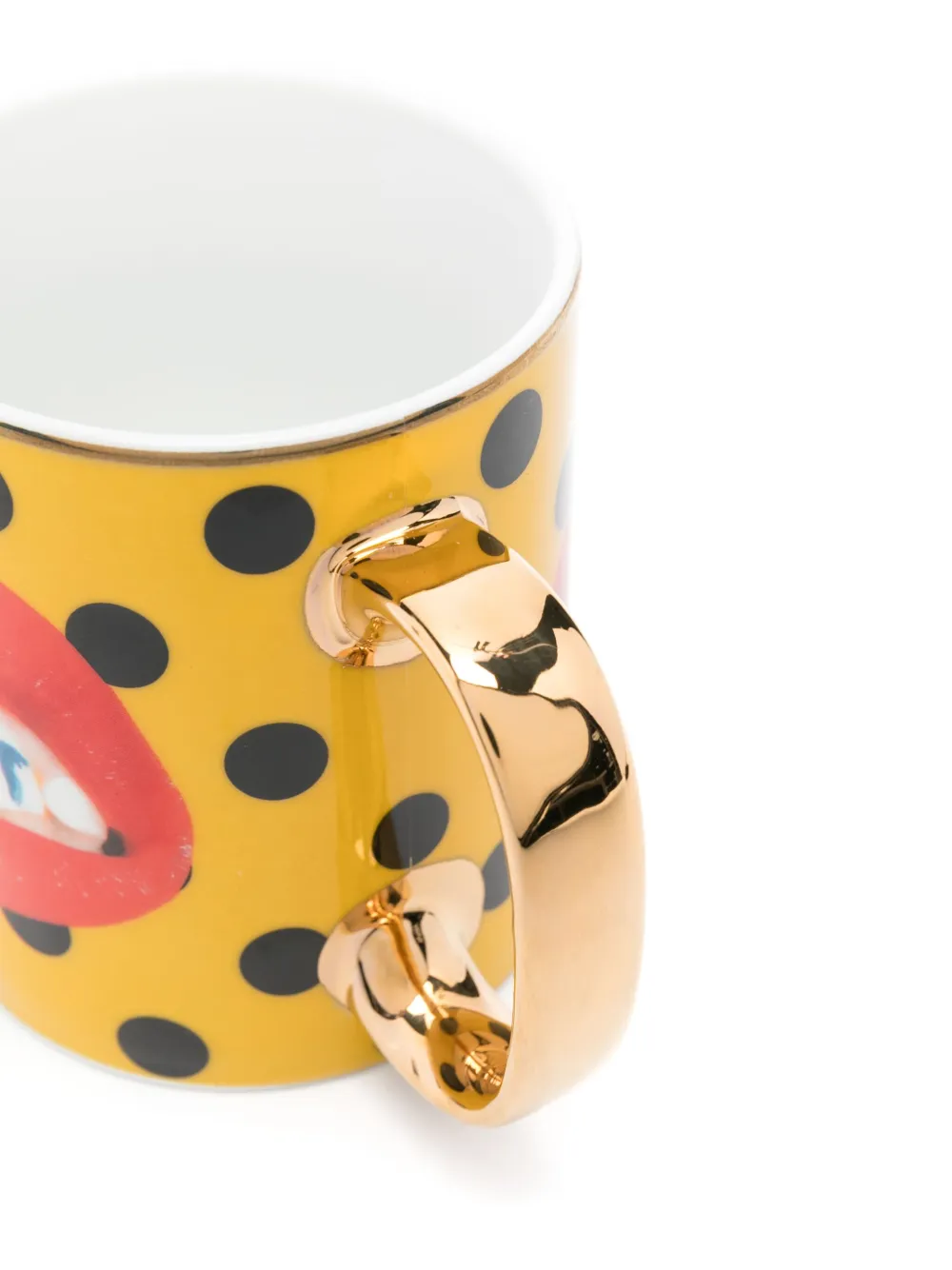  Seletti Shit Porcelain Mug - Yellow 