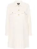 A.P.C. Mia denim mini dress - Neutrals