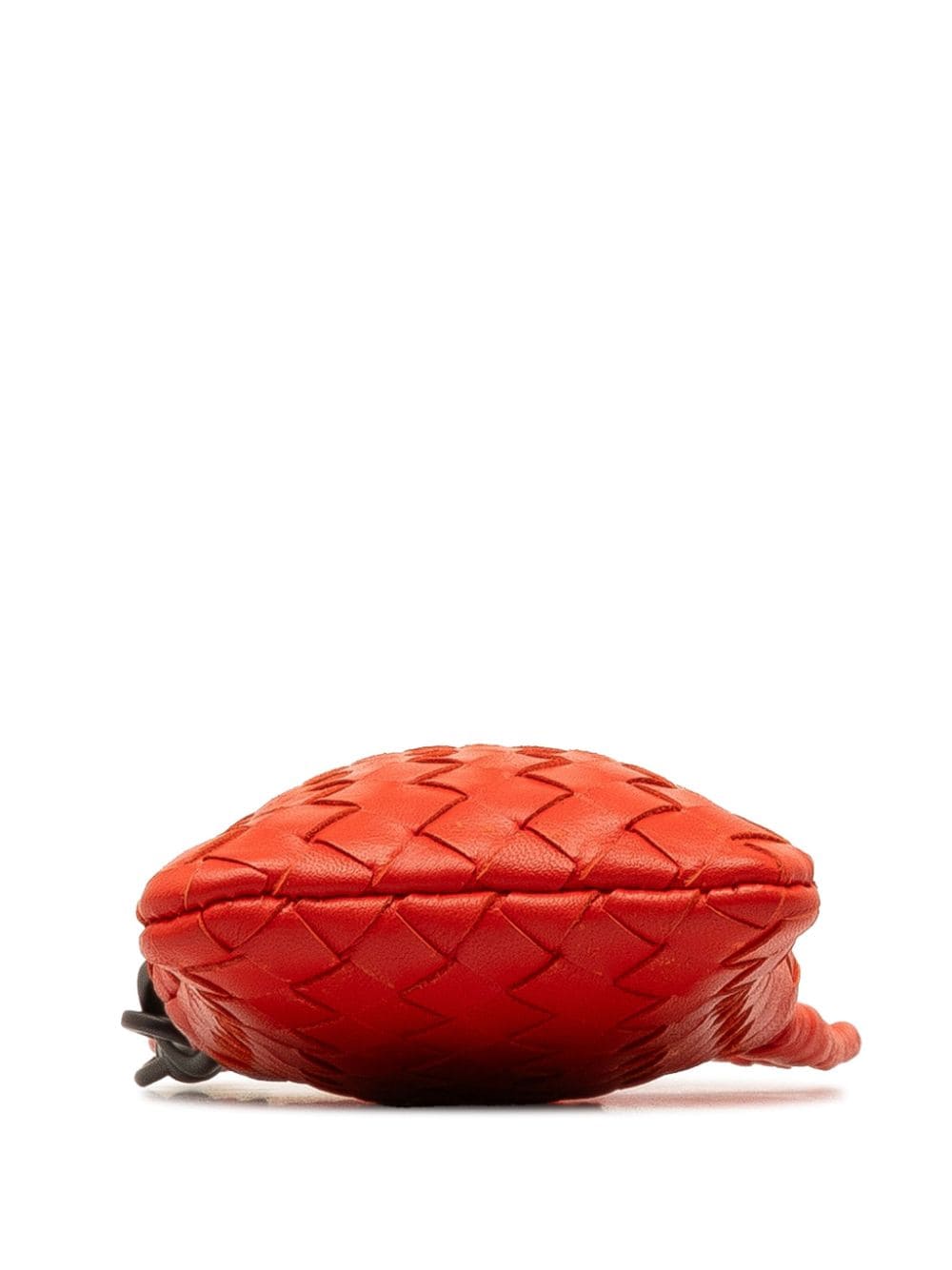 Pre-owned Bottega Veneta 2011 Intrecciato Holder Phone Case In Red
