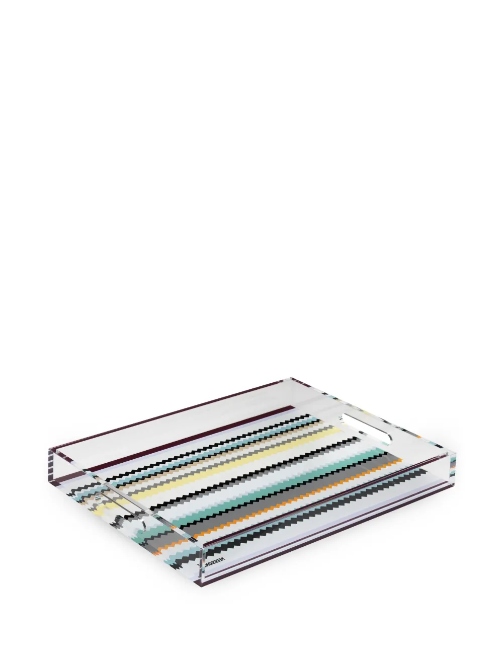  Missoni Home Curt Large Tray - White 