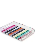 Missoni Home Riverbero tray (25cm x 35cm) - White