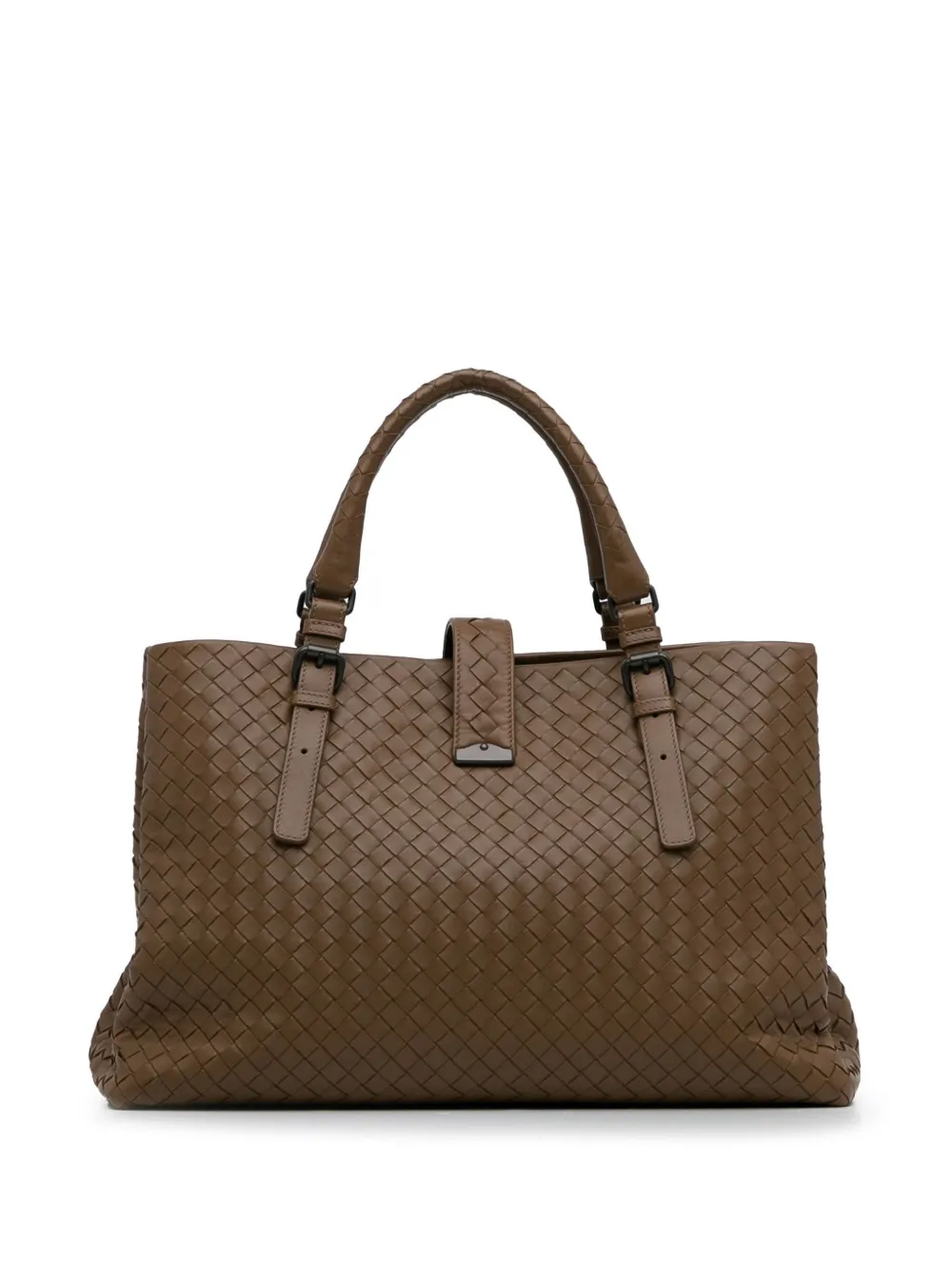 Bottega Veneta Pre-Owned 2011 Medium Intrecciato Roma tote bag - Bruin