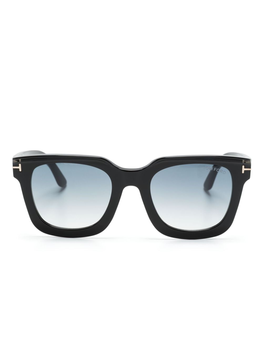 TOM FORD Eyewear Leigh-02 zonnebril met vierkant montuur Zwart