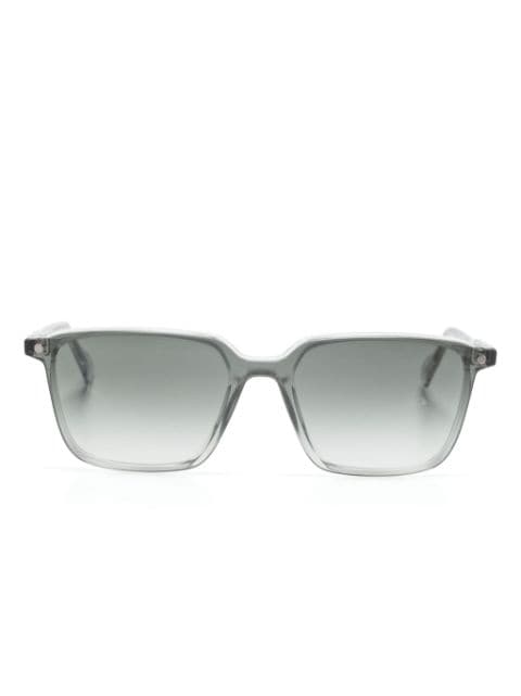 Snob Fin square-frame clip-on glasses