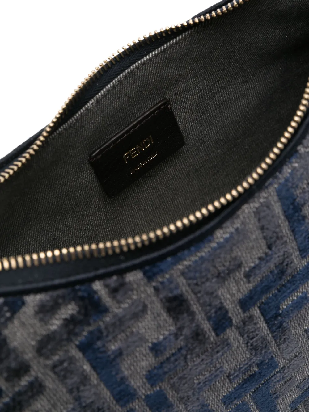 FENDI graphy kleine schoudertas Blauw