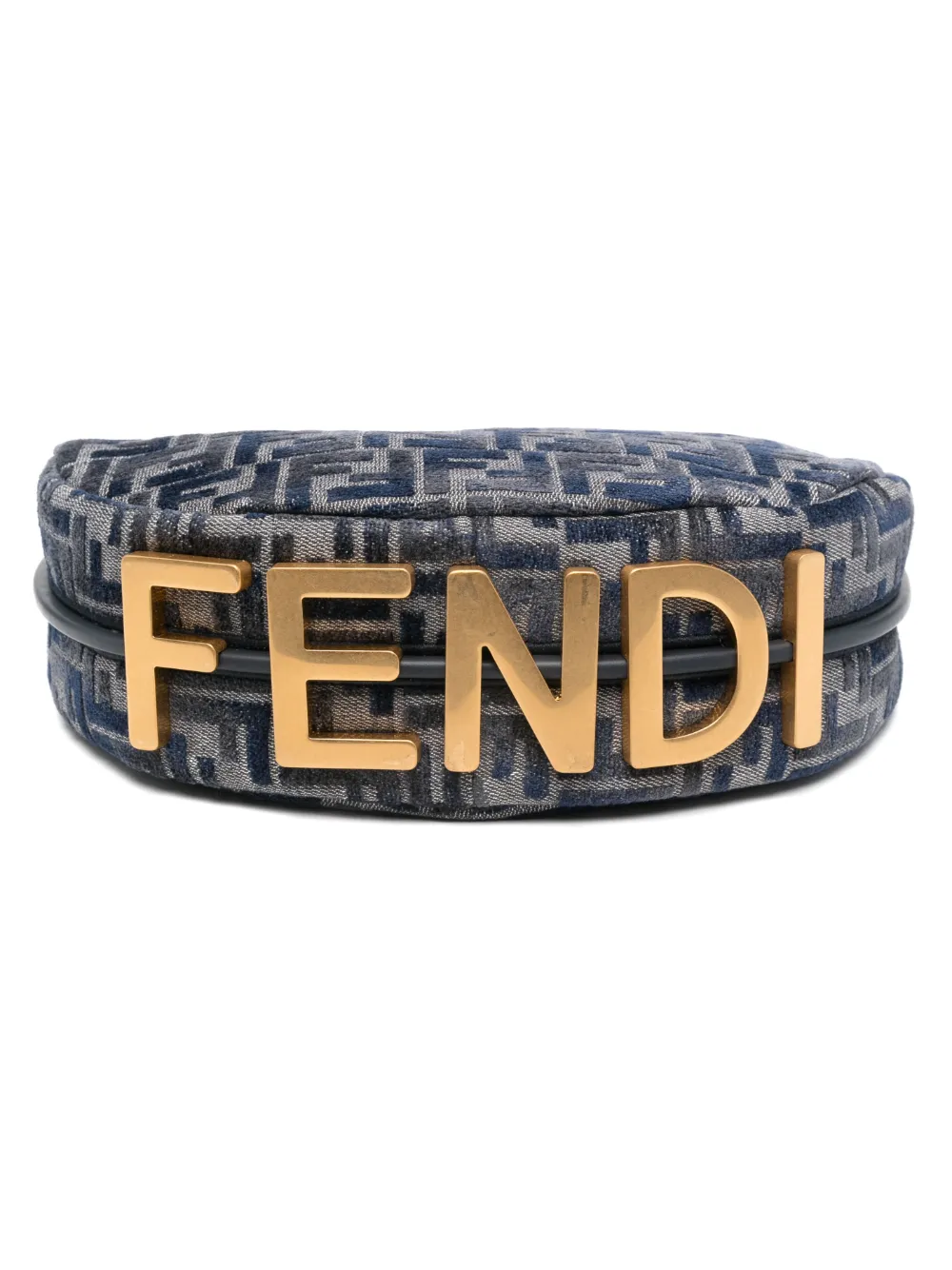 FENDI graphy kleine schoudertas Blauw