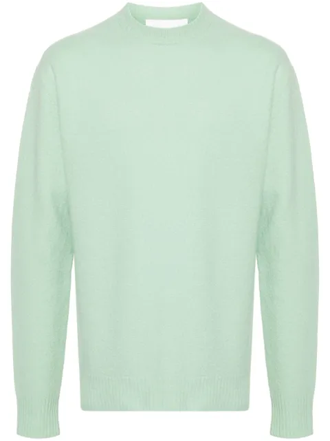 Jil Sander ribbed-trim wool jumper