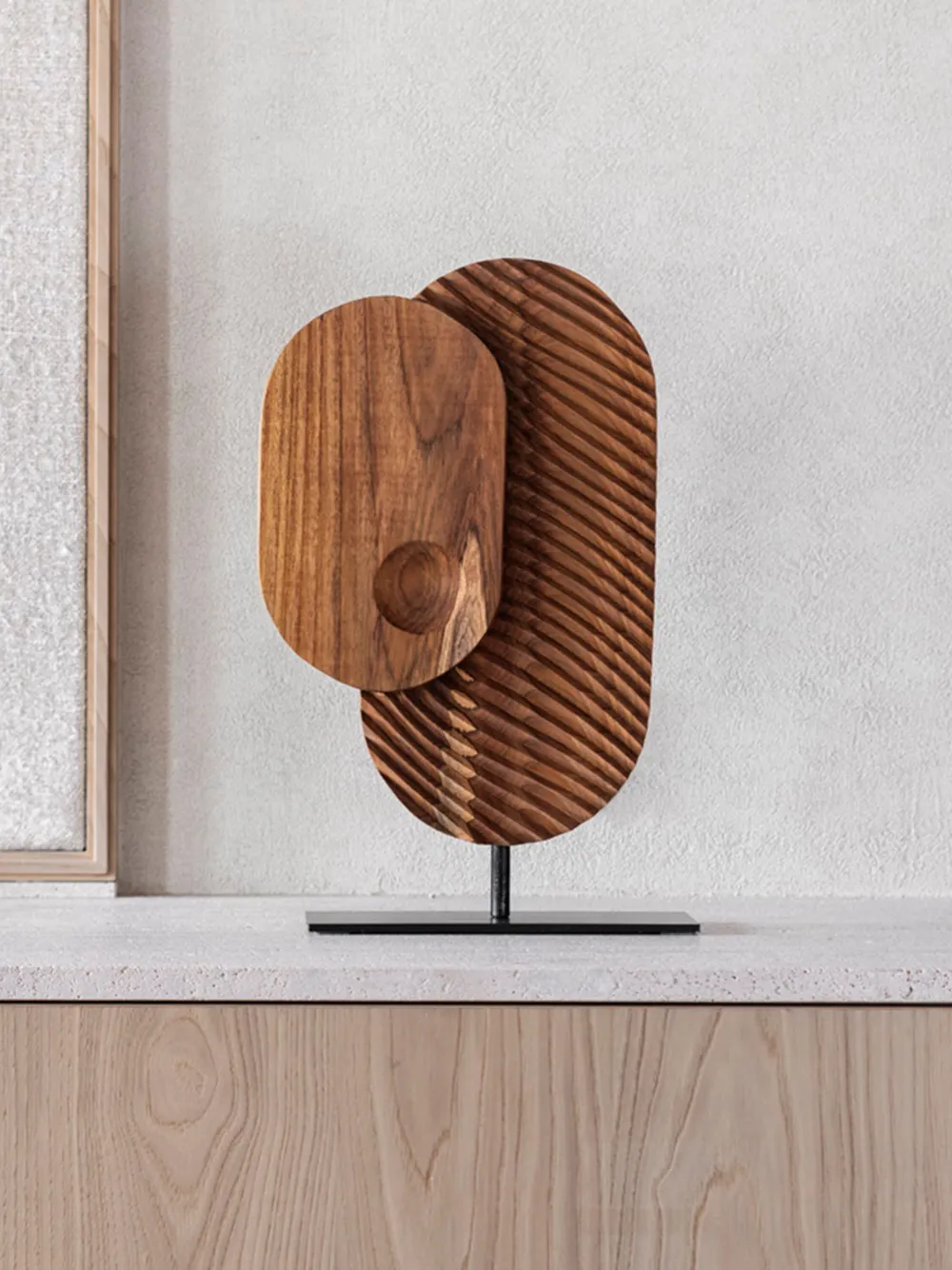 Gardeco 'langkawi, Offspring' Sculpture In Brown