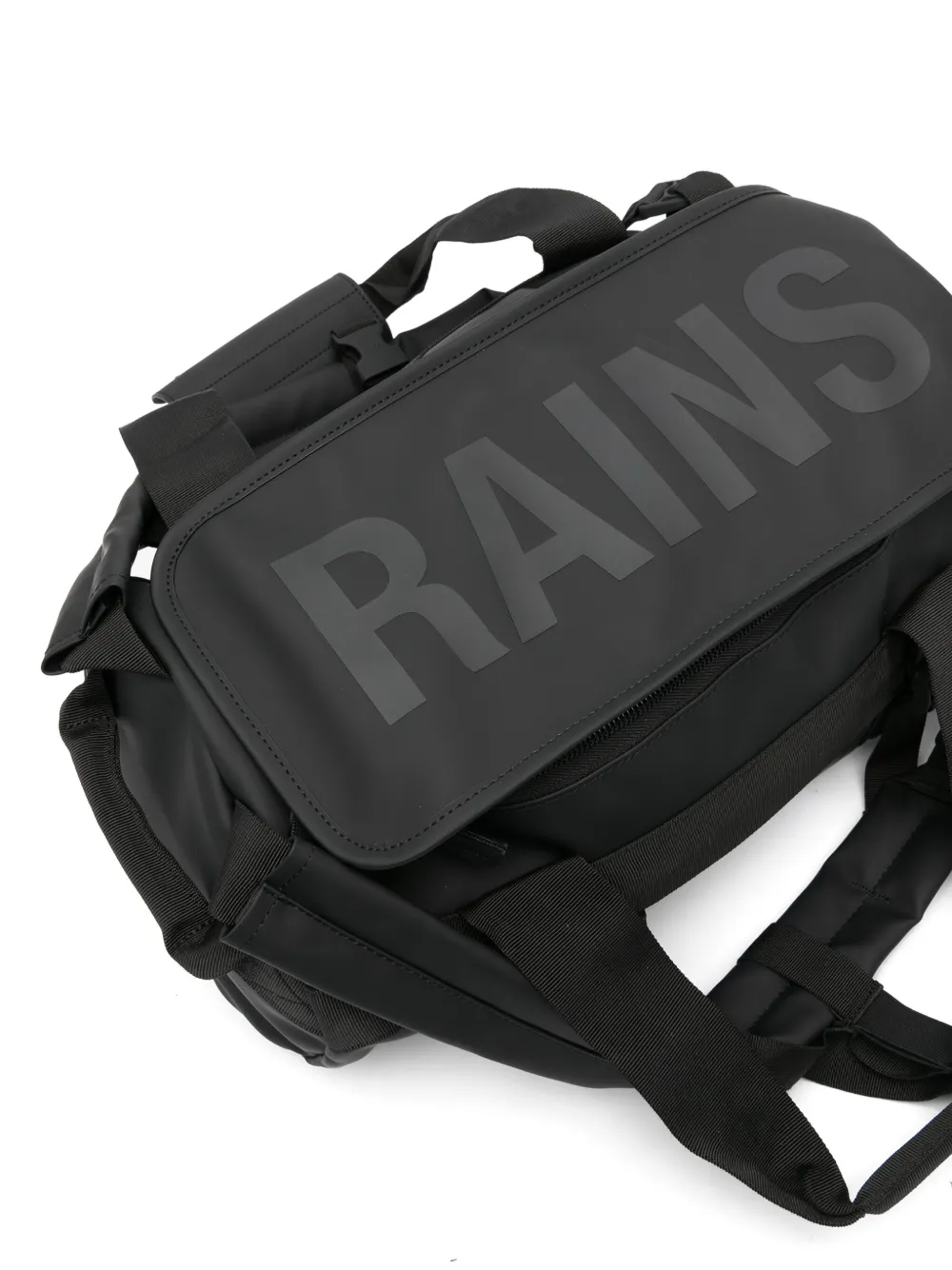 Shop Rains Mini Texel Duffel Bag In Black