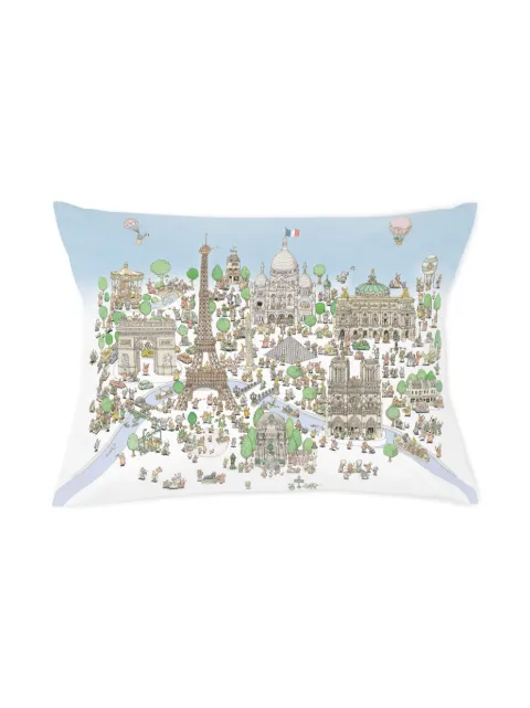 Atelier Choux Paris and balloon print pillow