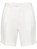 Briglia 1949 linen tailored shorts - White