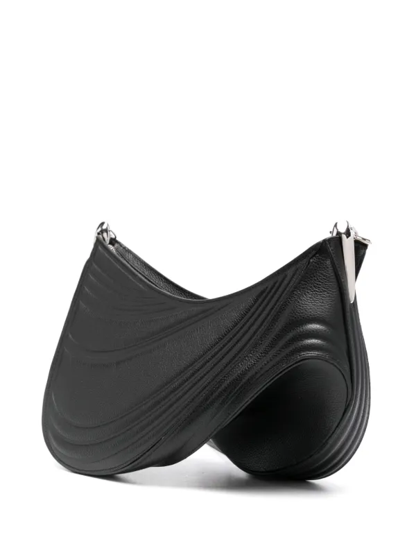 MUGLER TS010860161999 関税送料込 Mugler sheer-panel Panelled Bodysuit | Black | FARFETCH