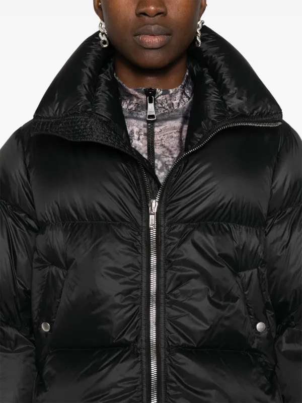 関税送料込★RICK OWENS☆\"Turtle\" ダウンジャケット 関税負担なし◇RICK OWENS◇TURTLE ダウンジャケット ブラック