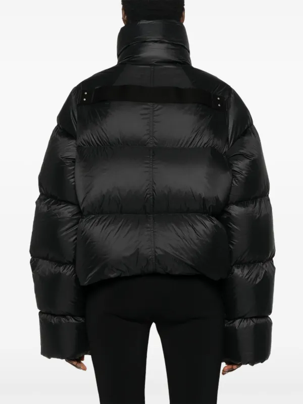 関税負担なし◆RICK OWENS◆TURTLE ダウンジャケット ブラック Rick Owens Turtle パデッドジャケット | ブラック | FARFETCH JP