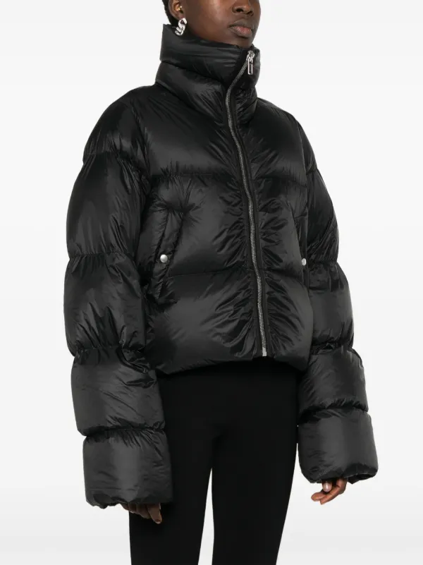 Rick Owens Turtle パデッドジャケット | ブラック | FARFETCH JP