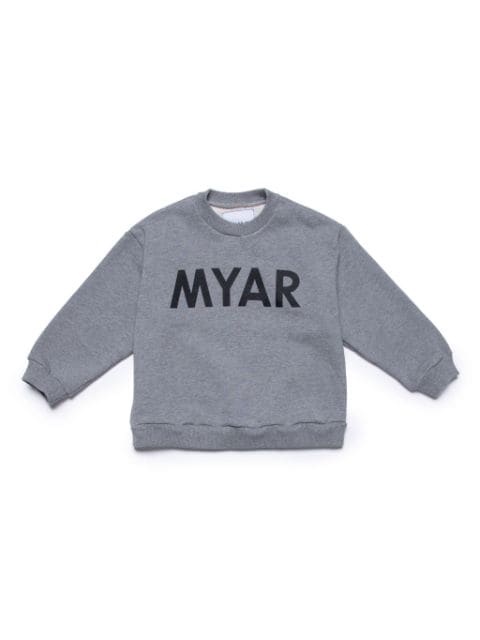 MYAR KIDS Deadstock logo-print sweatshirt